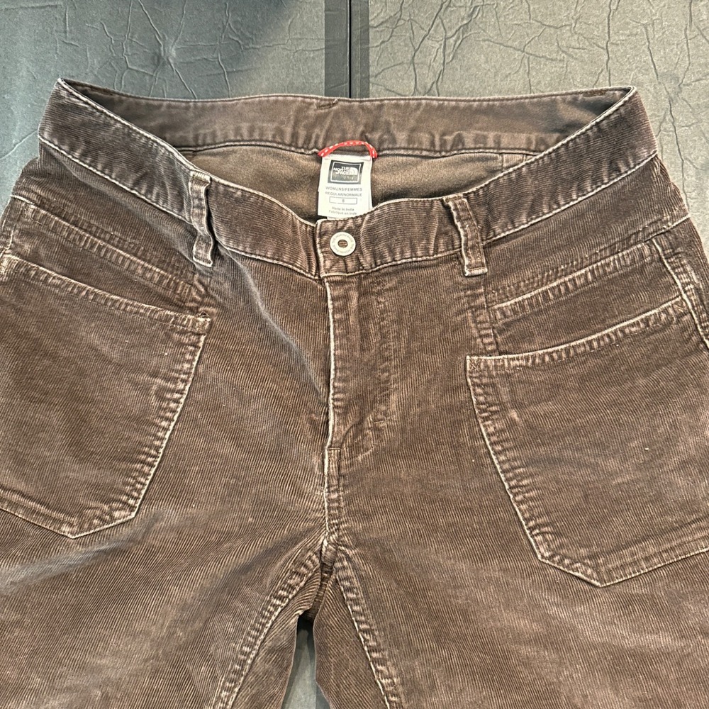 The North Face Brown Women's Corduroy Pants Size 8 Gorpcore Hiking Outdoorsy - Picture 4 of 12
